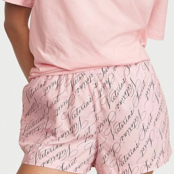 COPY - VICTORIA'S SECRET Cotton Short Tee-jama Set - Picture 1 of 4